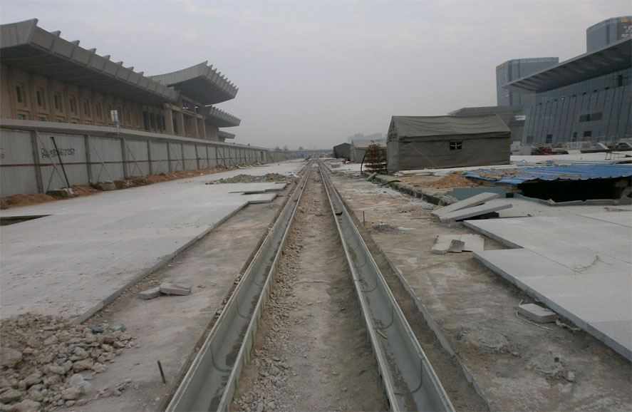 树脂混凝土排水沟施工案例2