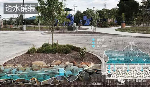 透水铺装