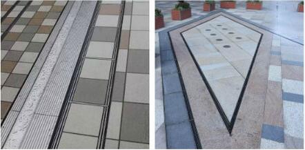 缝隙式排水沟高档住宅区应用效果图