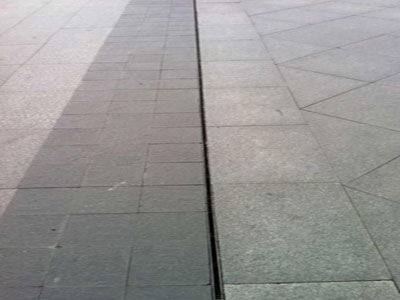 体育场排水沟案例图