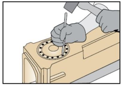 树脂混凝土排水沟排水口说明图-02
