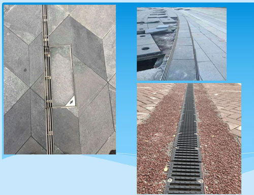 各种排水沟样式效果图