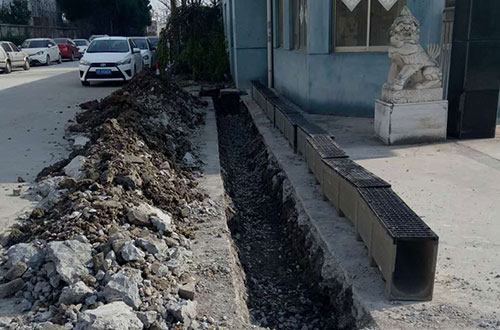 线性排水沟安装