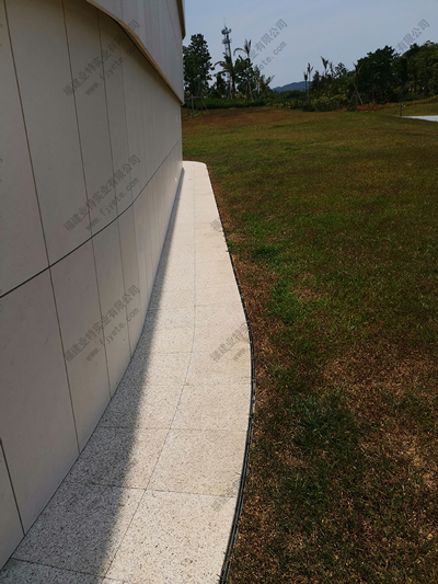 不锈钢缝隙式排水沟展馆案例