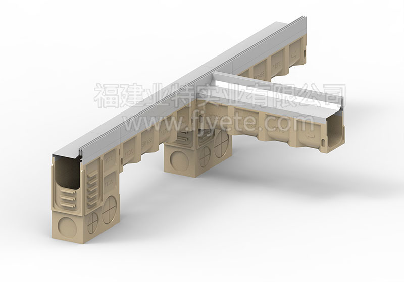 线性缝隙式排水沟系统