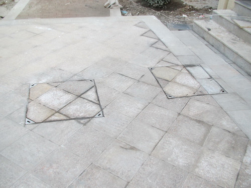 不锈钢下沉式铺装井盖详解