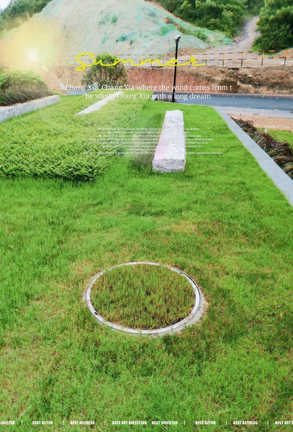 不锈钢草坪装饰井盖