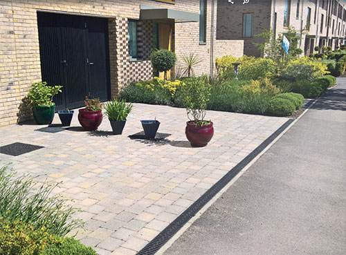 小区树脂排水沟案例