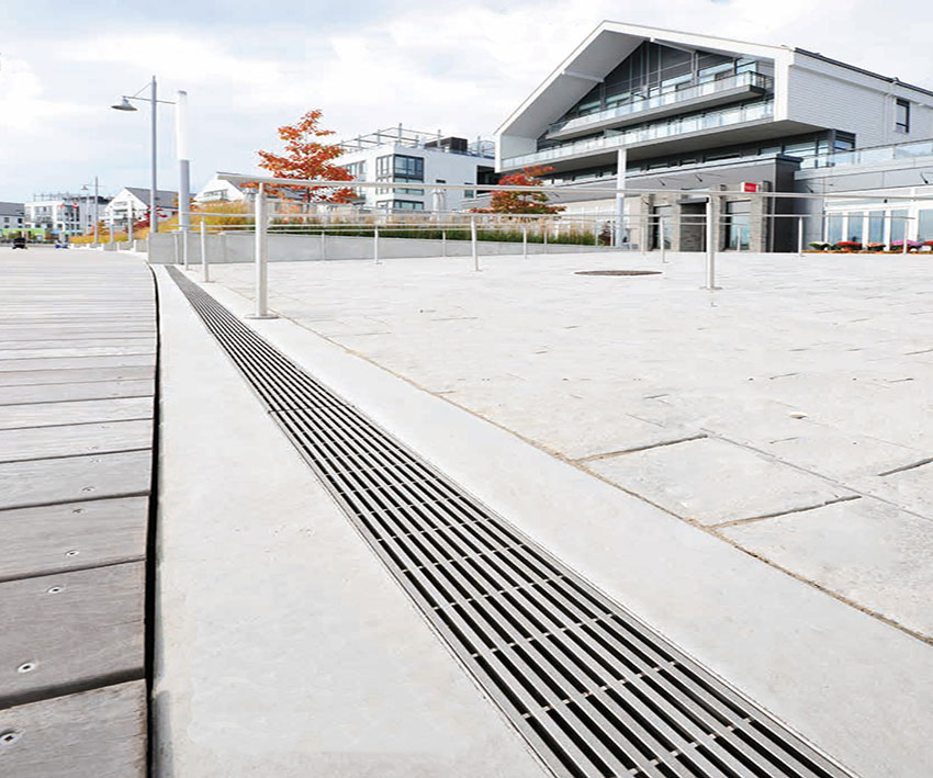 树脂混凝土排水沟示例