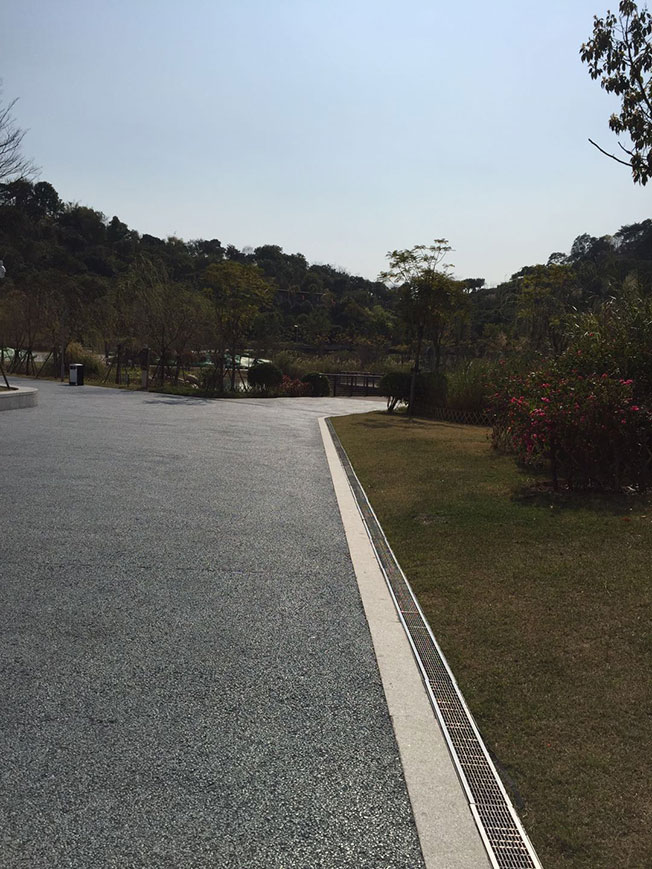 景点成品排水沟案例