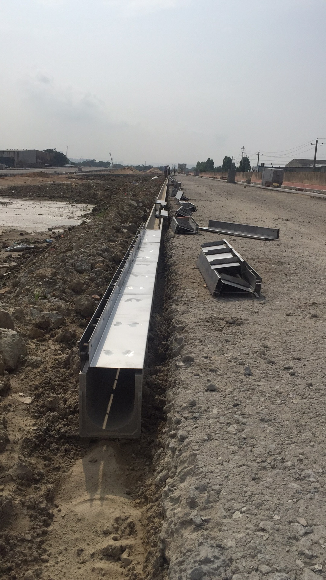 线性成品排水沟案例