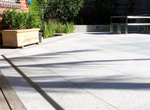 庭院不锈钢缝隙式排水沟